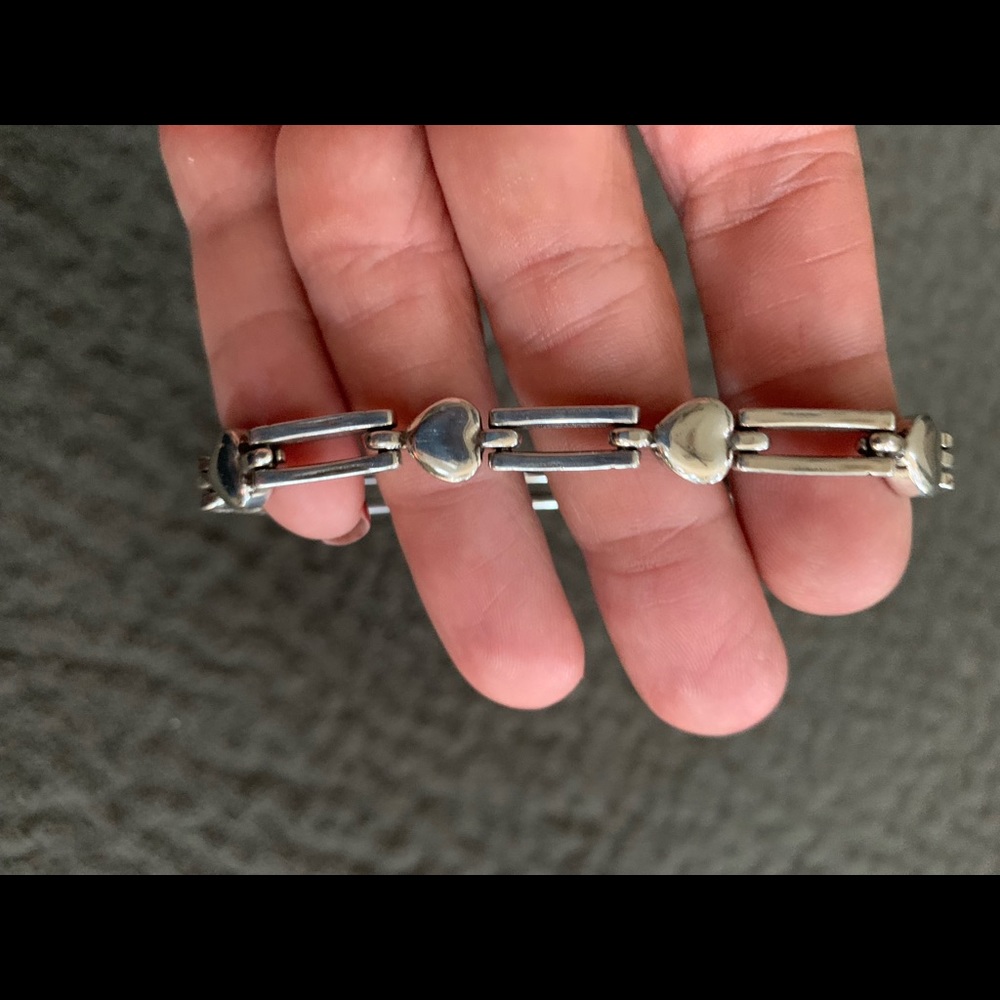 Brighton bracelet hearts and open links - Picture 1 of 3